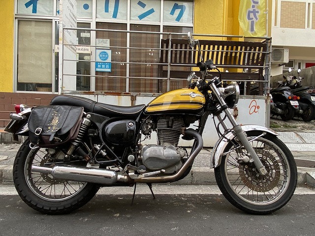 【250cc】カワサキ　エストレヤ（黄色）