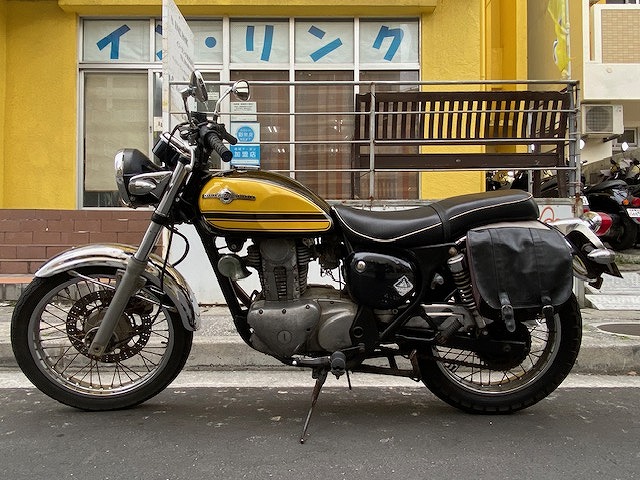 【250cc】カワサキ　エストレヤ（黄色）