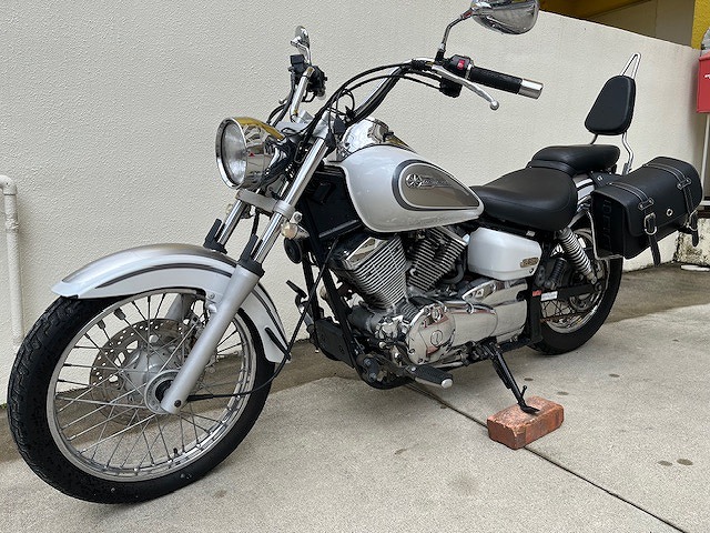 250cc】ヤマハ ドラッグスターカスタム250：沖縄レンタルバイクの